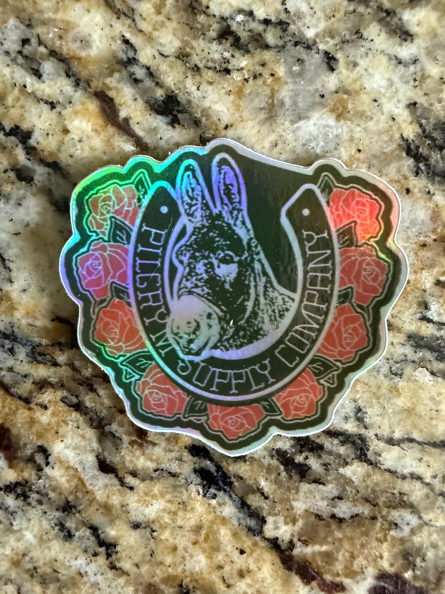 Lucky Donkey Sticker