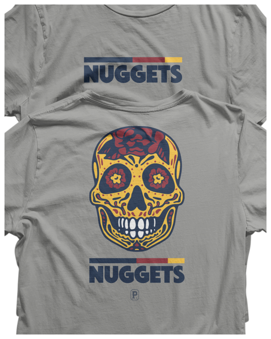 Nuggets Sugar Skull Premium Tee
