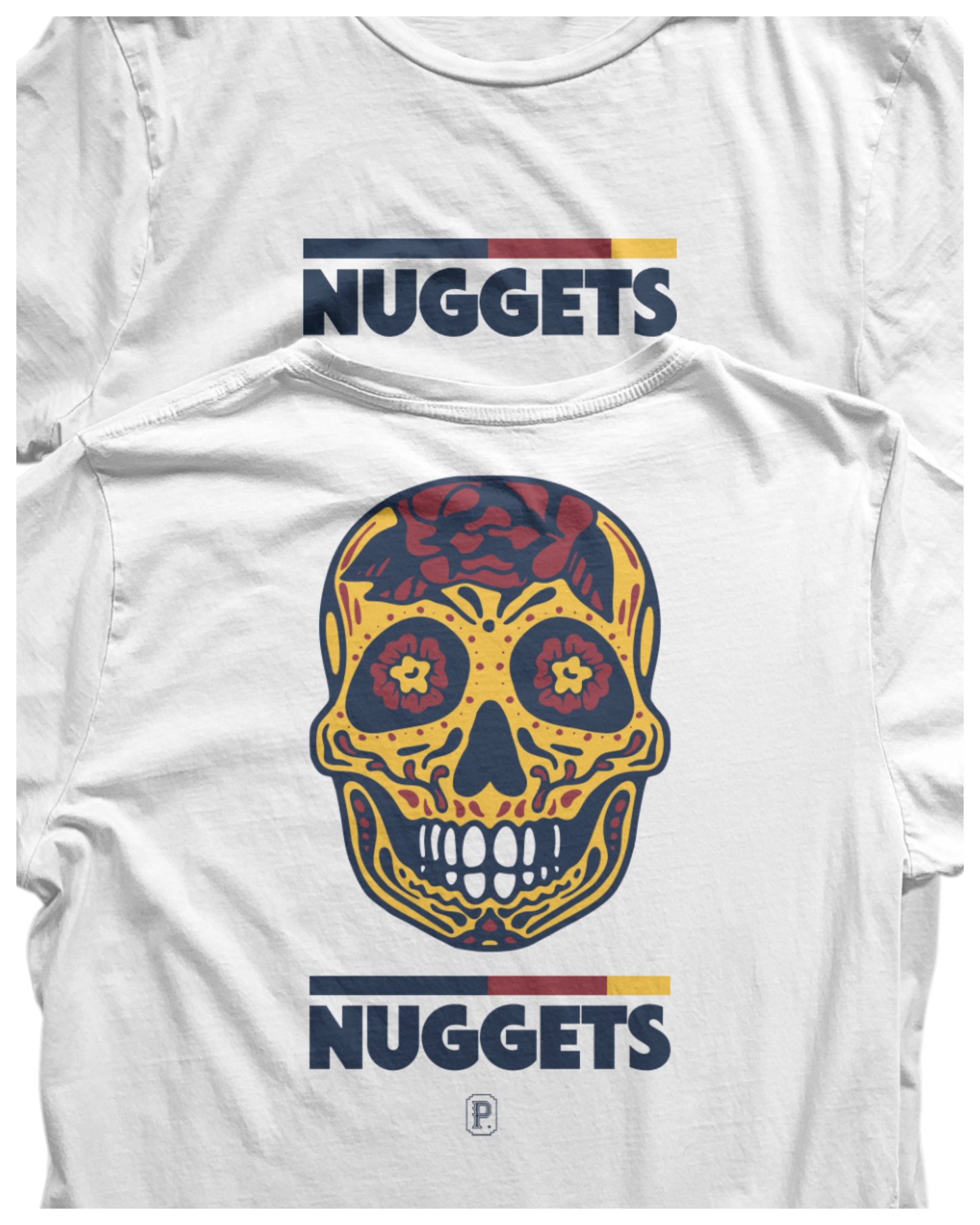 Nuggets Sugar Skull Premium Tee