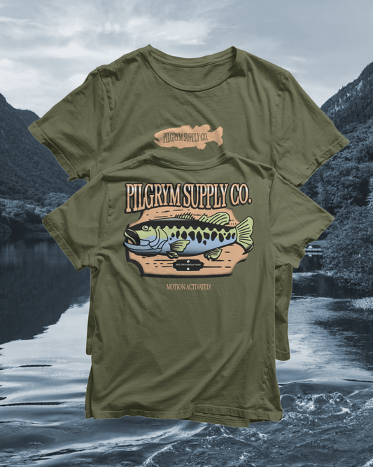Bob the Babblin' Bass | Vintage Fishing Shirt - Pilgrym Supply Co.