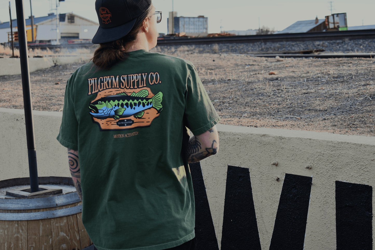 Bob the Babblin' Bass | Vintage Fishing Shirt - Pilgrym Supply Co.