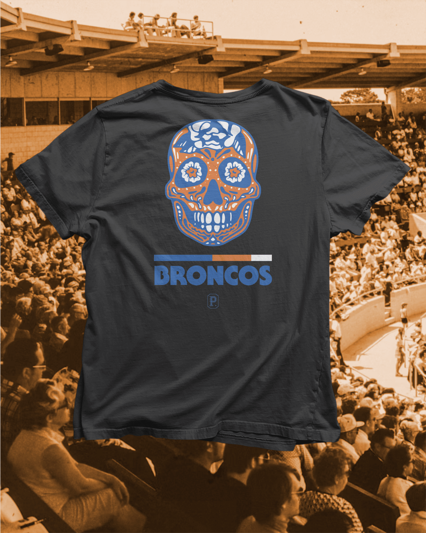 Broncos Día de los Muertos Tee PF - Pilgrym Supply Co.