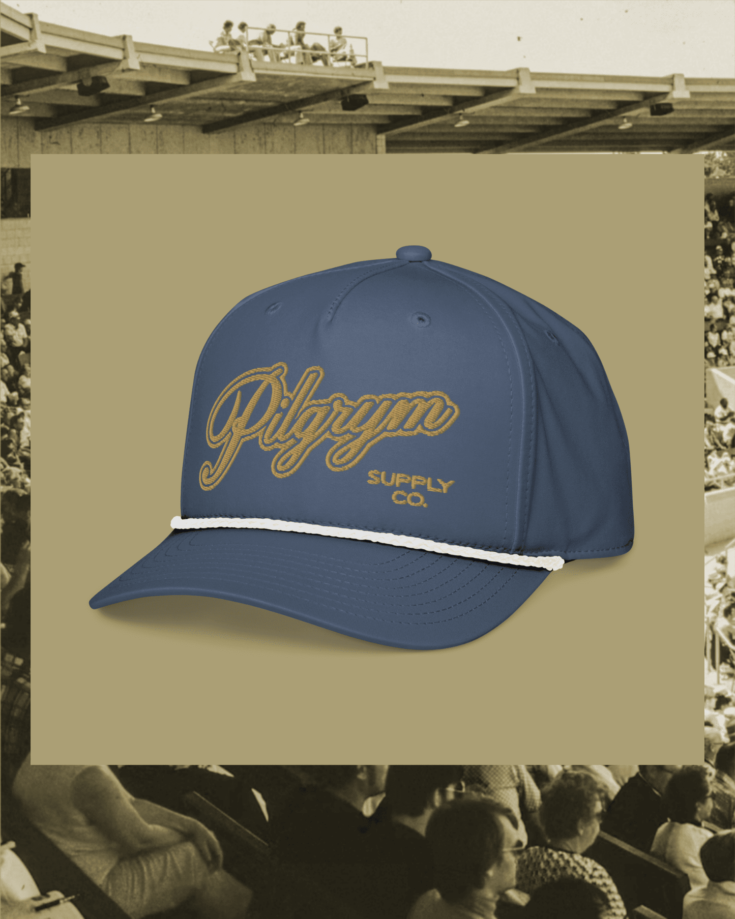 Pilgrym Embroidered Script Rope Hat - Pilgrym Supply Co.