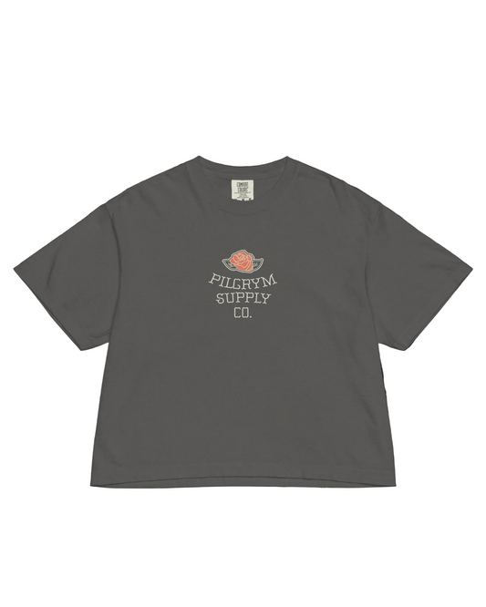 Pilgrym Rose - Women's Boxy Tee - Pilgrym Supply Co.