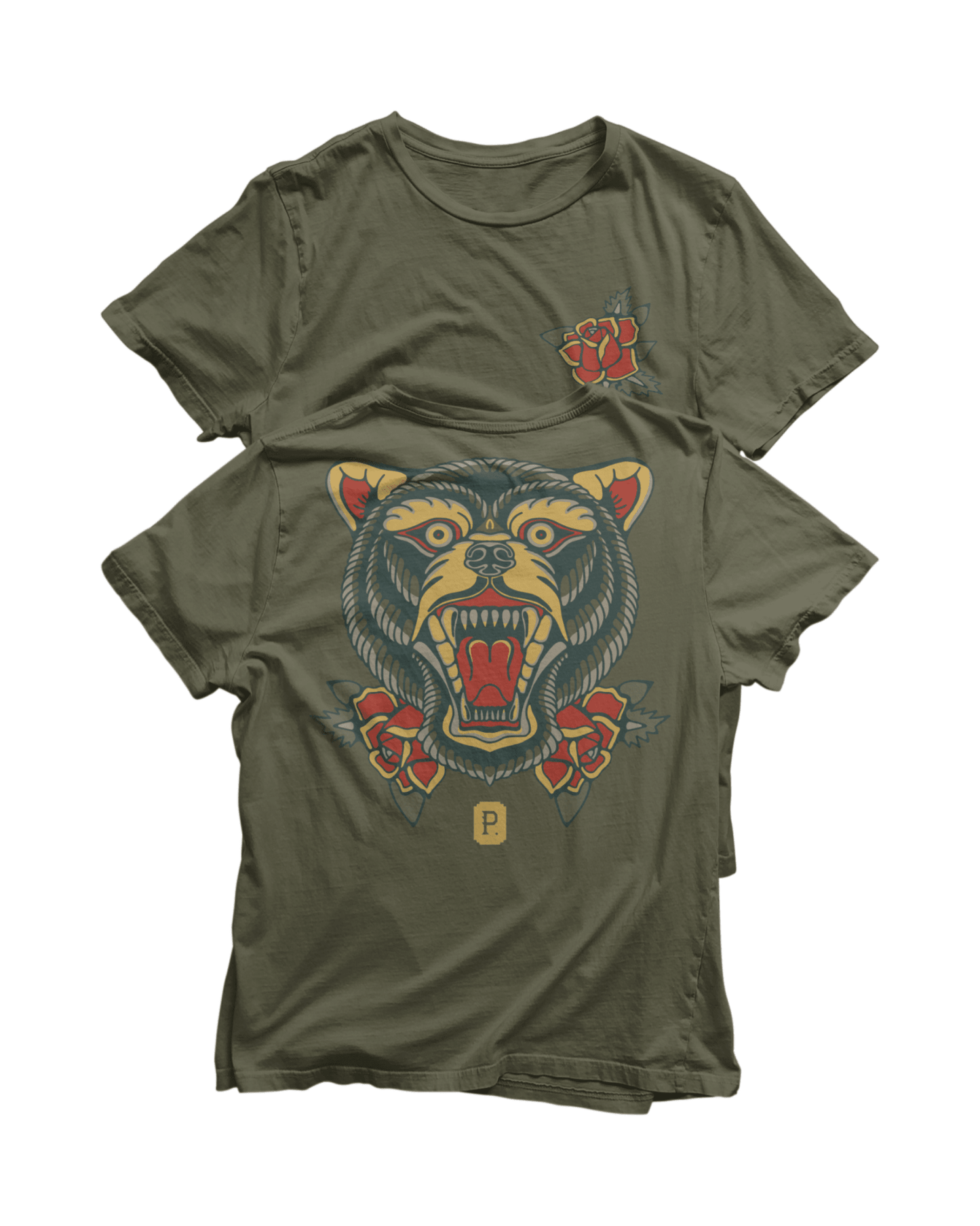 Roaring Bear Tee - Pilgrym Supply Co.