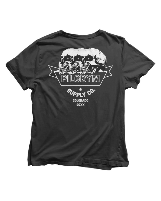 Three Amigos Vintage Skull - Pilgrym Supply Co.