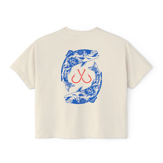 Trad Trout Women's Boxy Tee