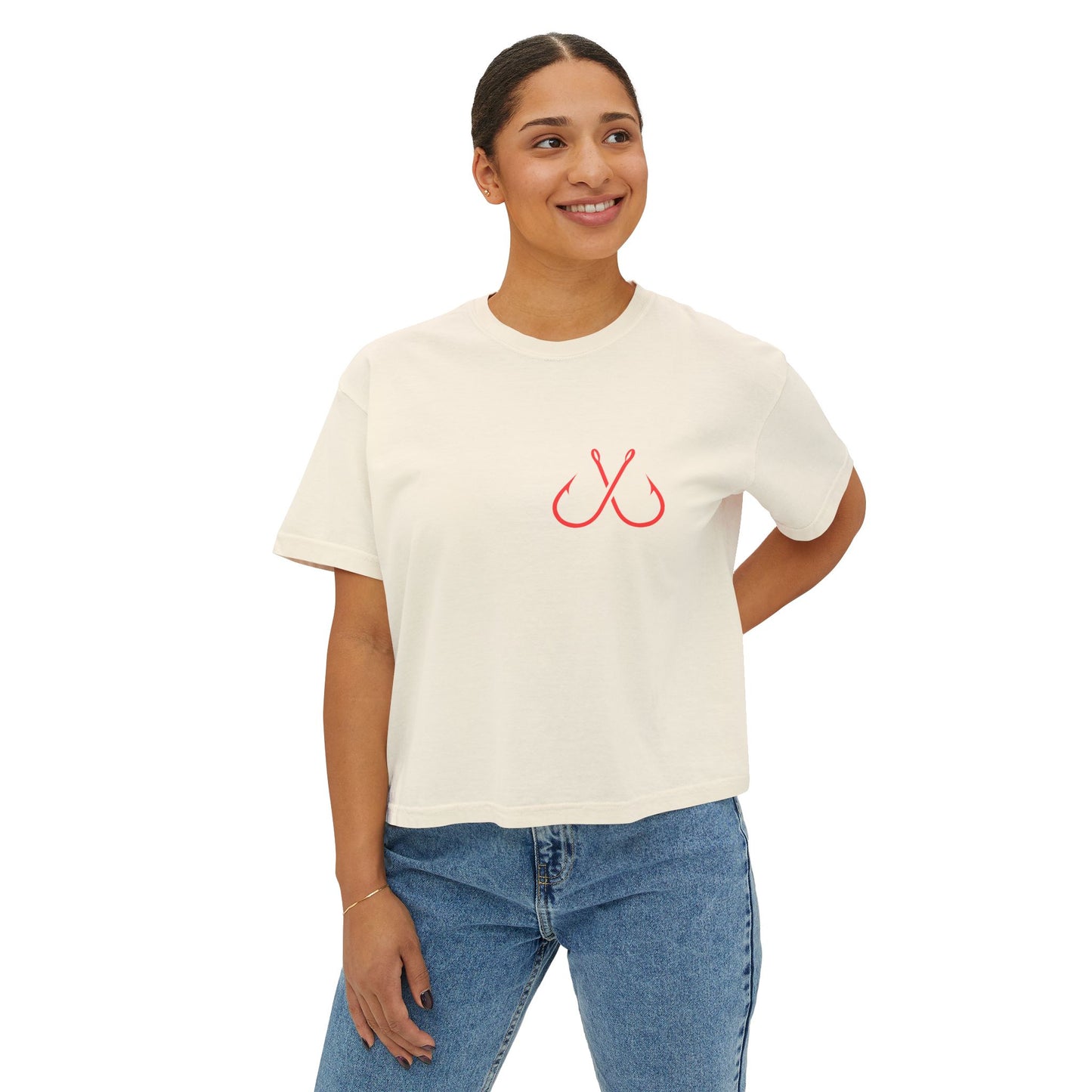 Trad Trout Women's Boxy Tee