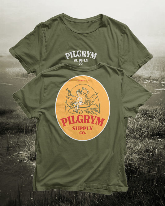 Bogside Boogie Vintage Beer Label Frog