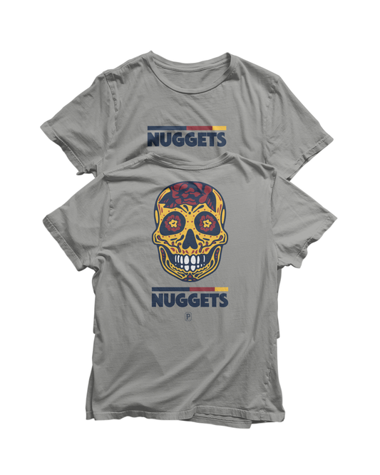 Nuggets Sugar Skull Premium Tee