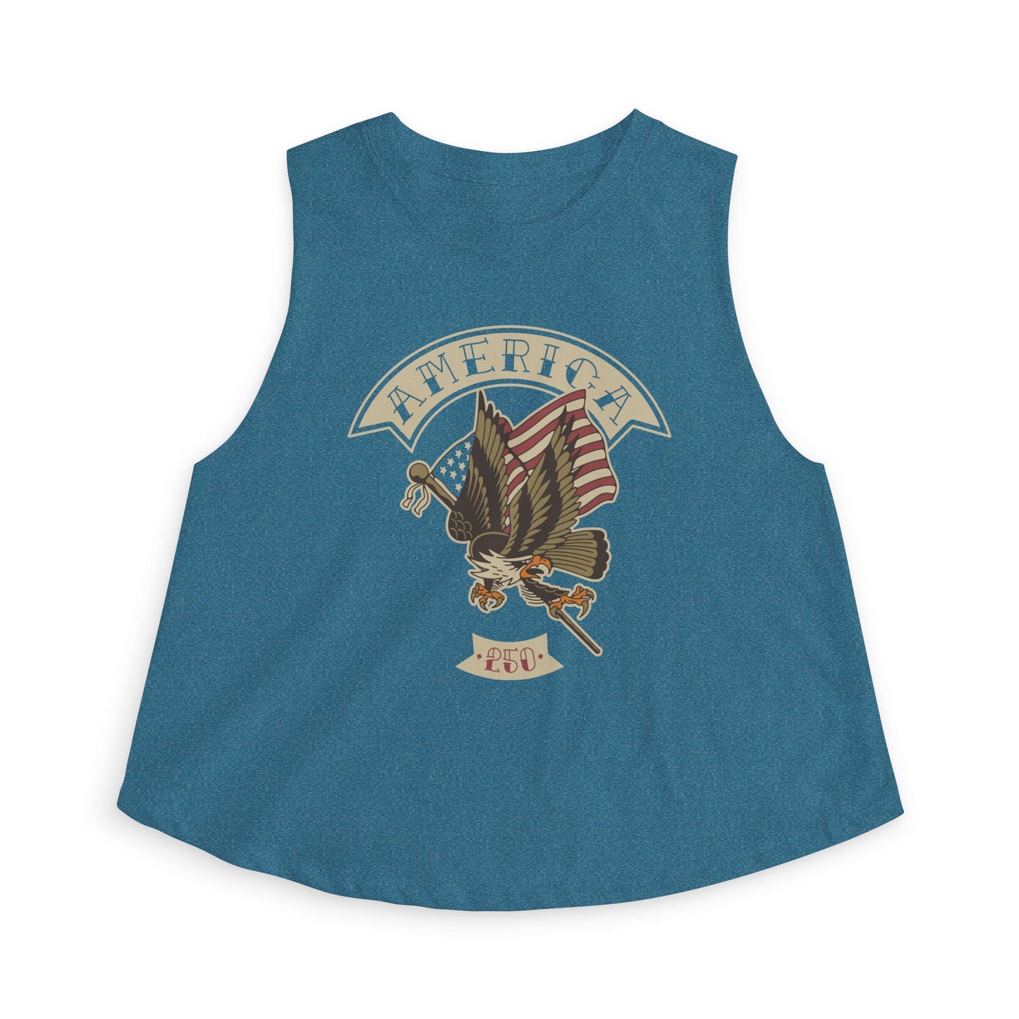 America 250 Crop Top - Pilgrym Supply Co.