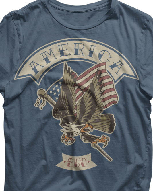 America 250 Tattoo Design - Pilgrym Supply Co.