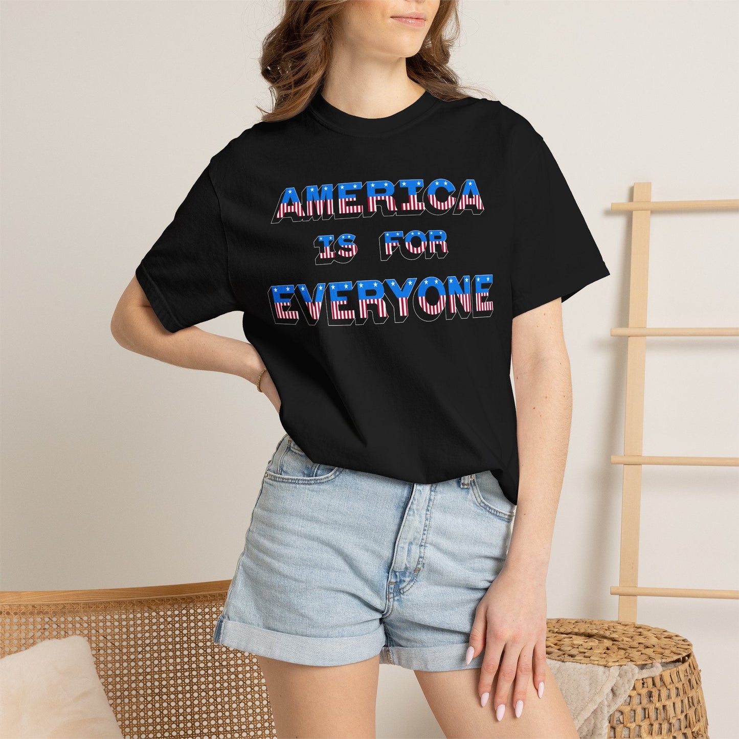 America Is For Everyone Premium Tee - Pilgrym Supply Co.