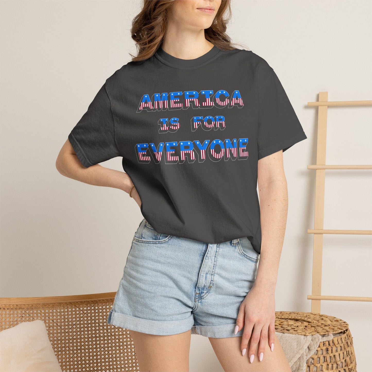 America Is For Everyone Premium Tee - Pilgrym Supply Co.