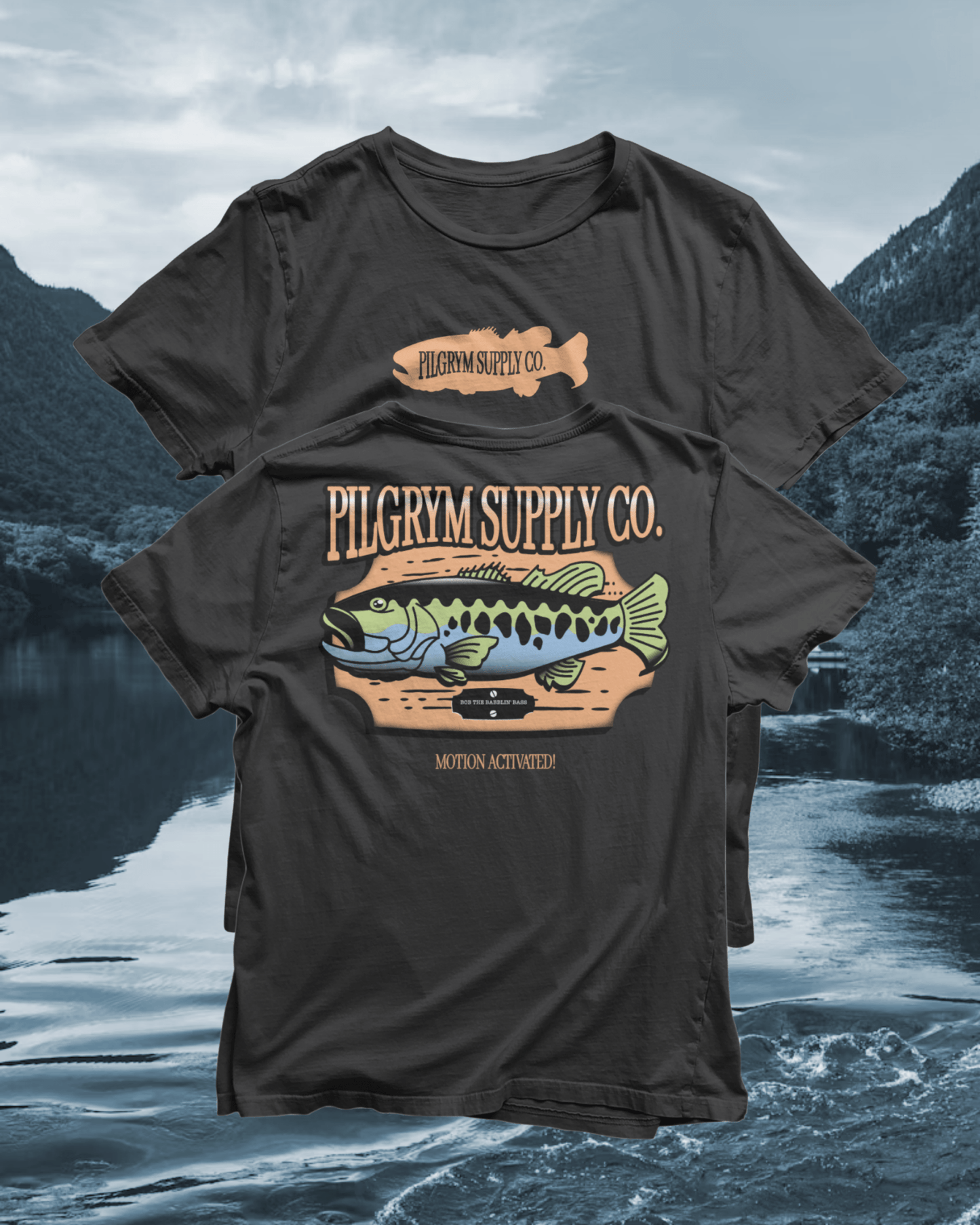 Bob the Babblin' Bass | Vintage Fishing Shirt - Pilgrym Supply Co.