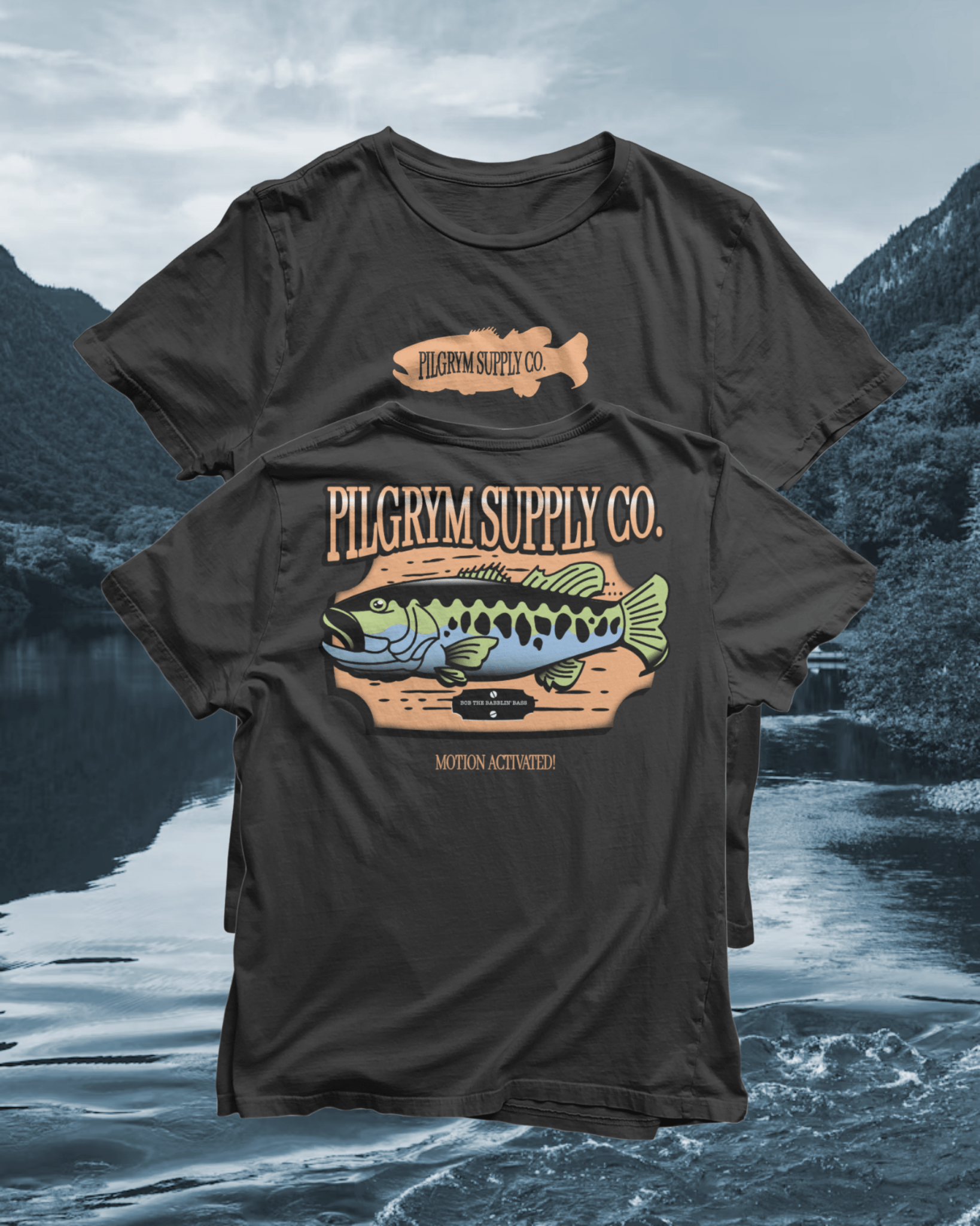 Bob the Babblin' Bass | Vintage Fishing Shirt - Pilgrym Supply Co.
