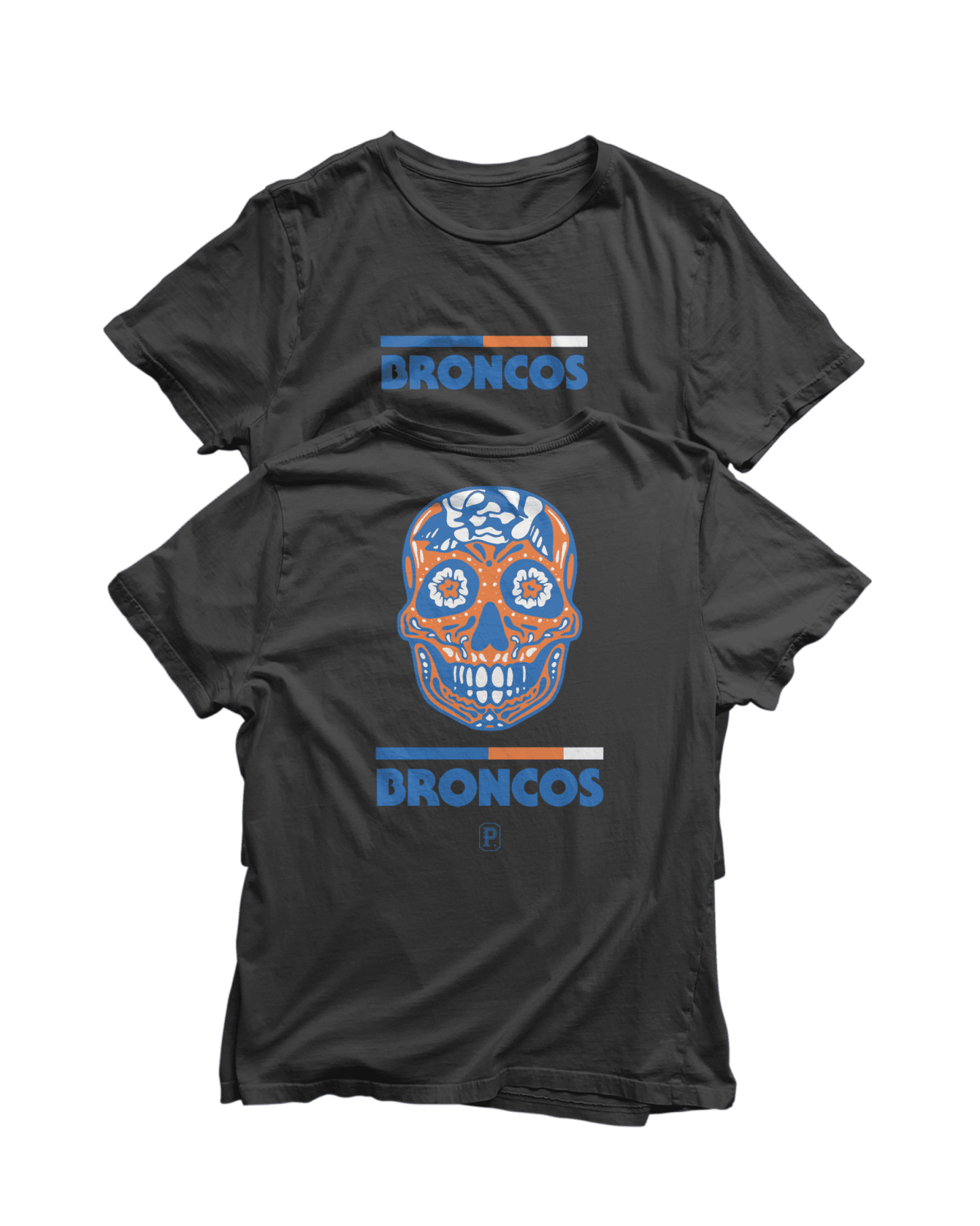 Broncos Sugar Skull Tee - Pilgrym Supply Co.