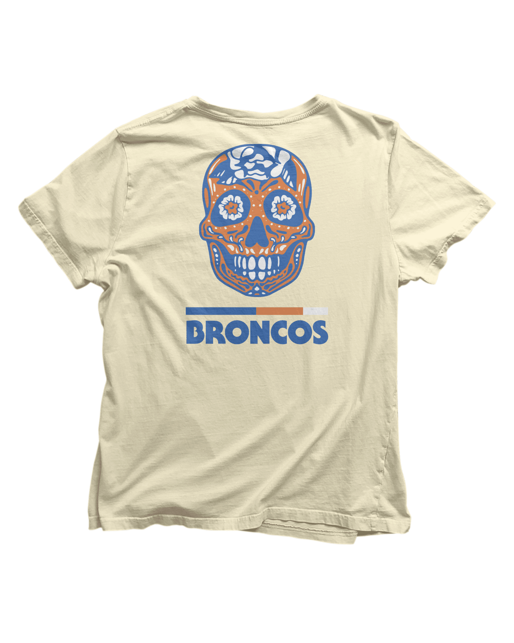 Broncos Sugar Skull Tee - Pilgrym Supply Co.