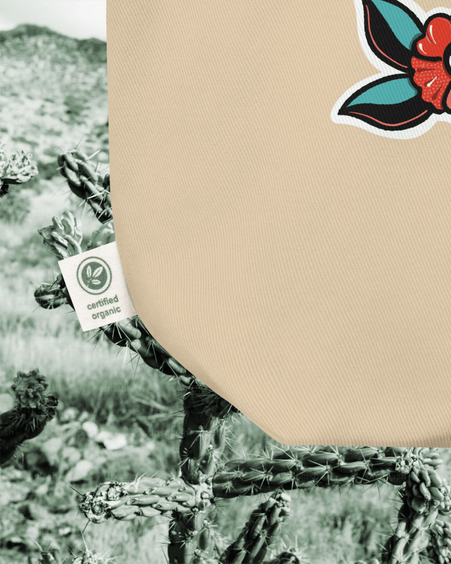 Chile & Flower Eco Tote Bag - Pilgrym Supply Co.