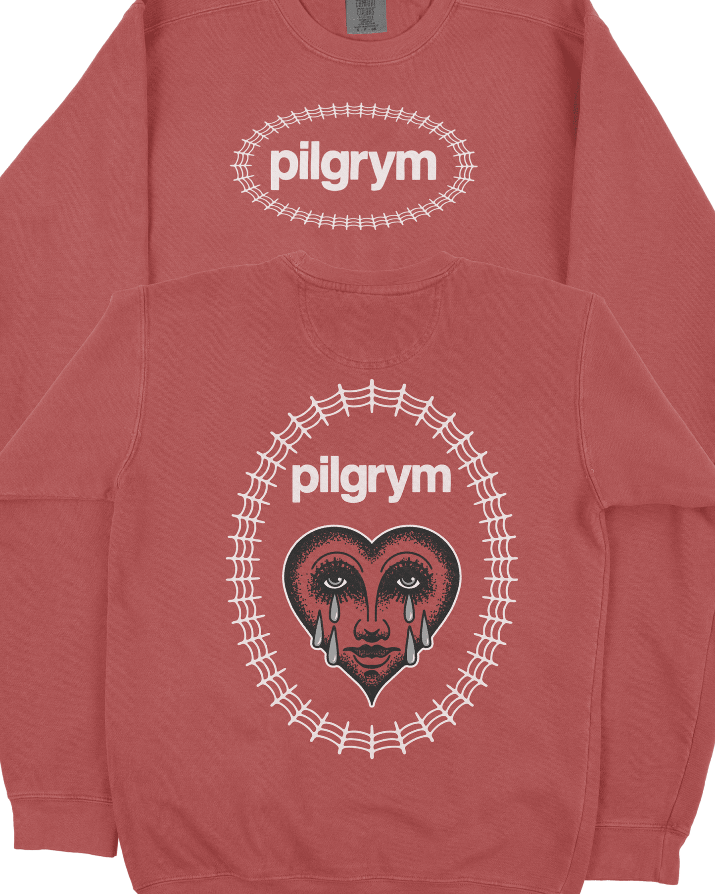 Crying Heart Crewneck - Pilgrym Supply Co.