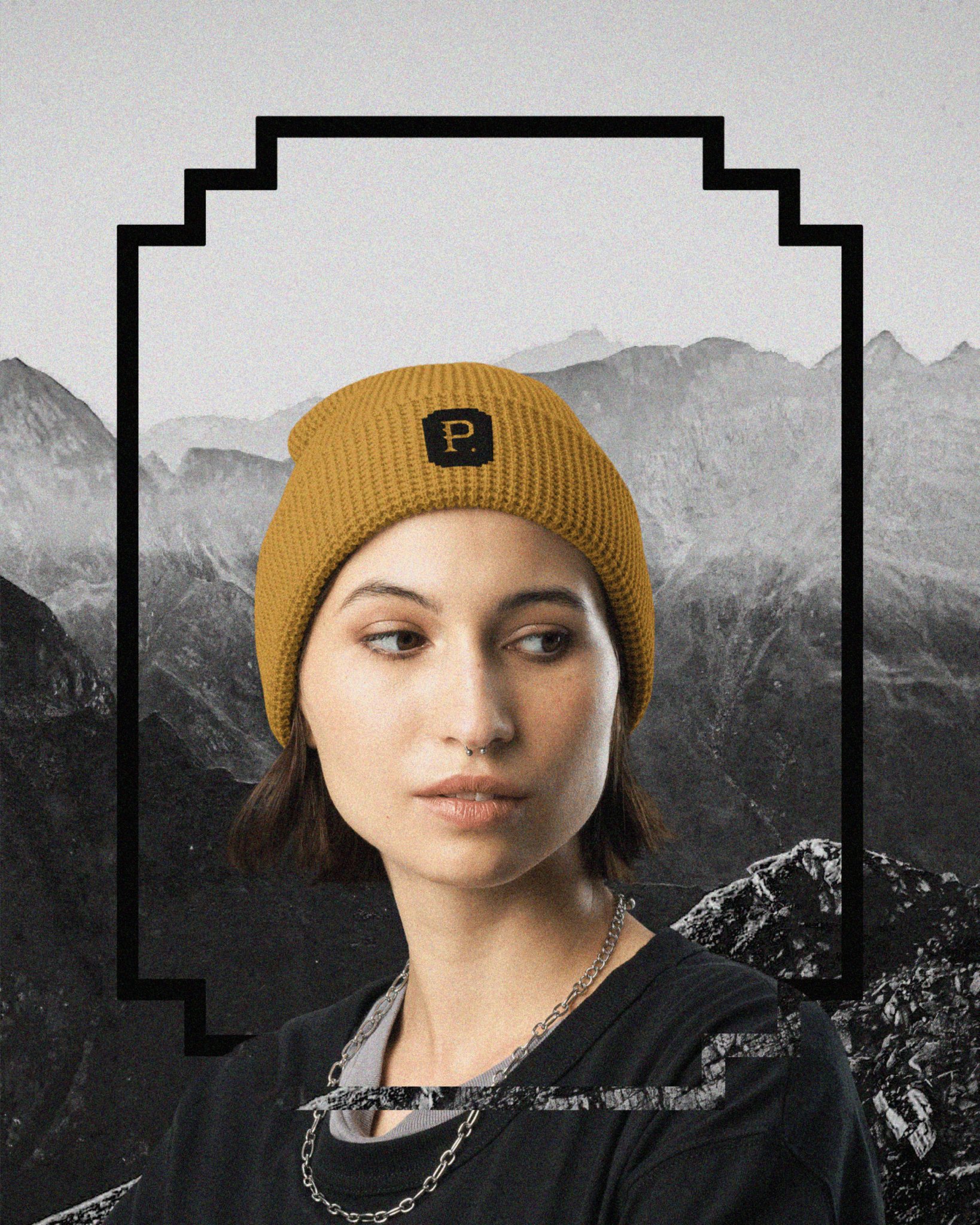 Pilgrym Badge Waffle Beanie - Pilgrym Supply Co.