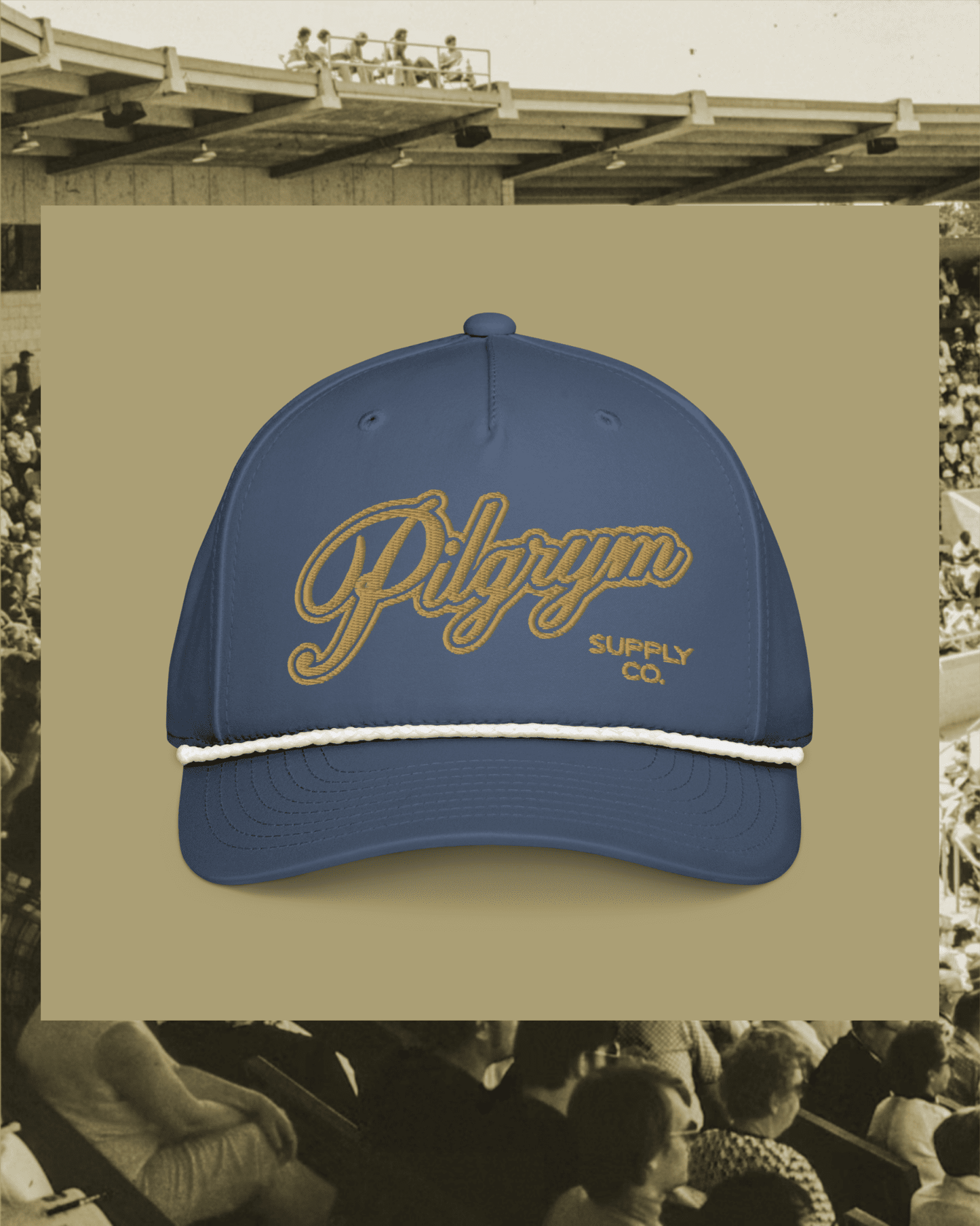 Pilgrym Embroidered Script Rope Hat - Pilgrym Supply Co.