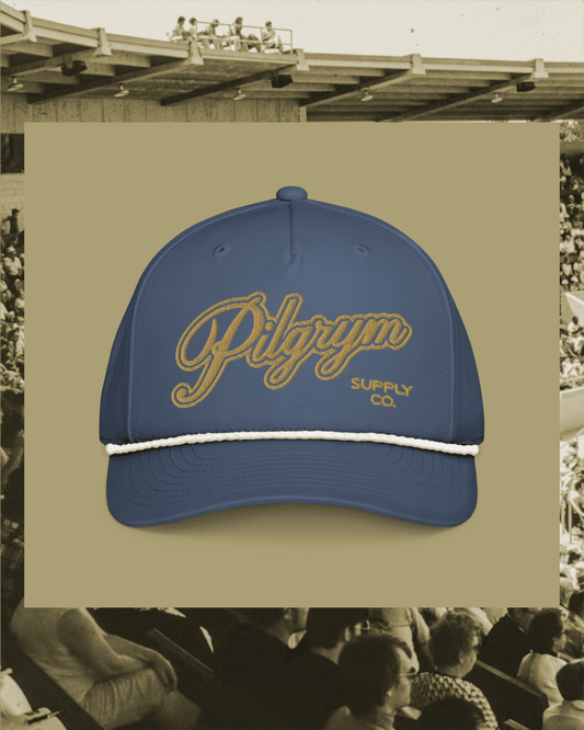 Pilgrym Embroidered Script Rope Hat - Pilgrym Supply Co.