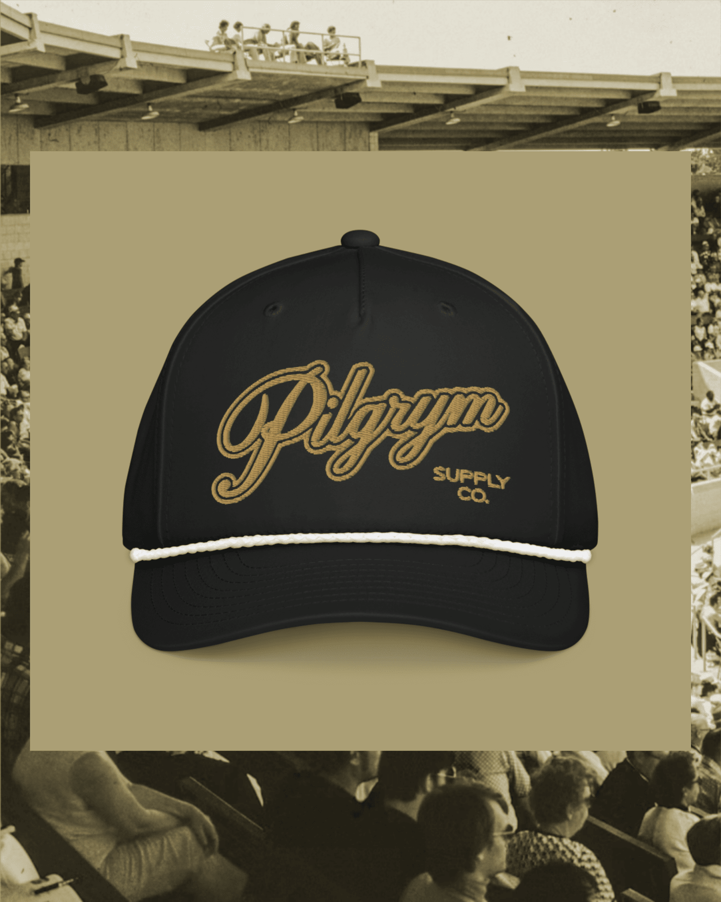 Pilgrym Embroidered Script Rope Hat - Pilgrym Supply Co.