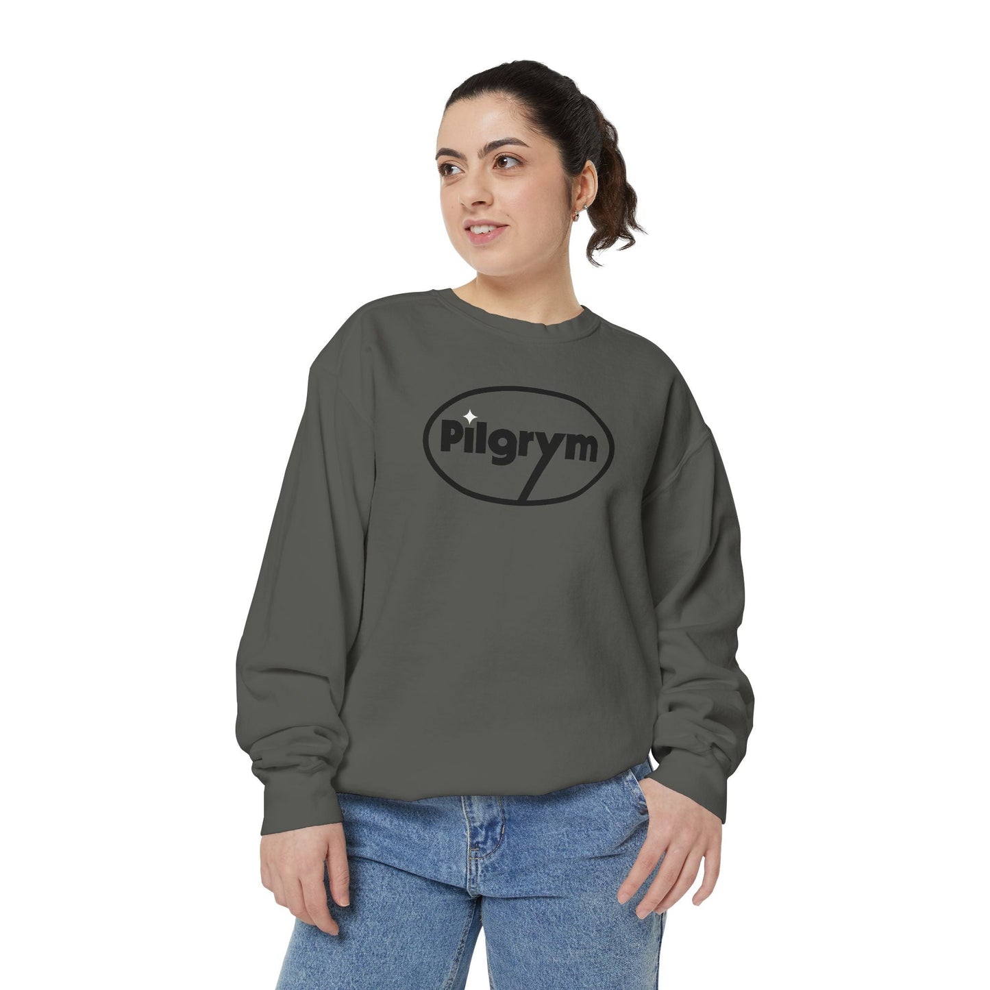 Pilgrym Retro Oval Badge Crewneck - Pilgrym Supply Co.