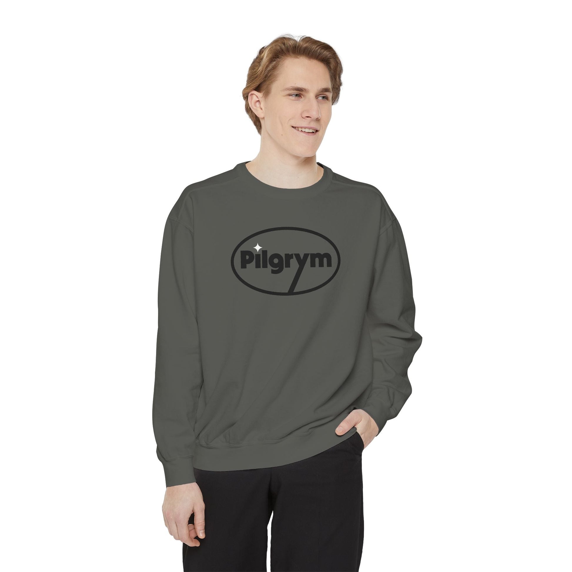 Pilgrym Retro Oval Badge Crewneck - Pilgrym Supply Co.