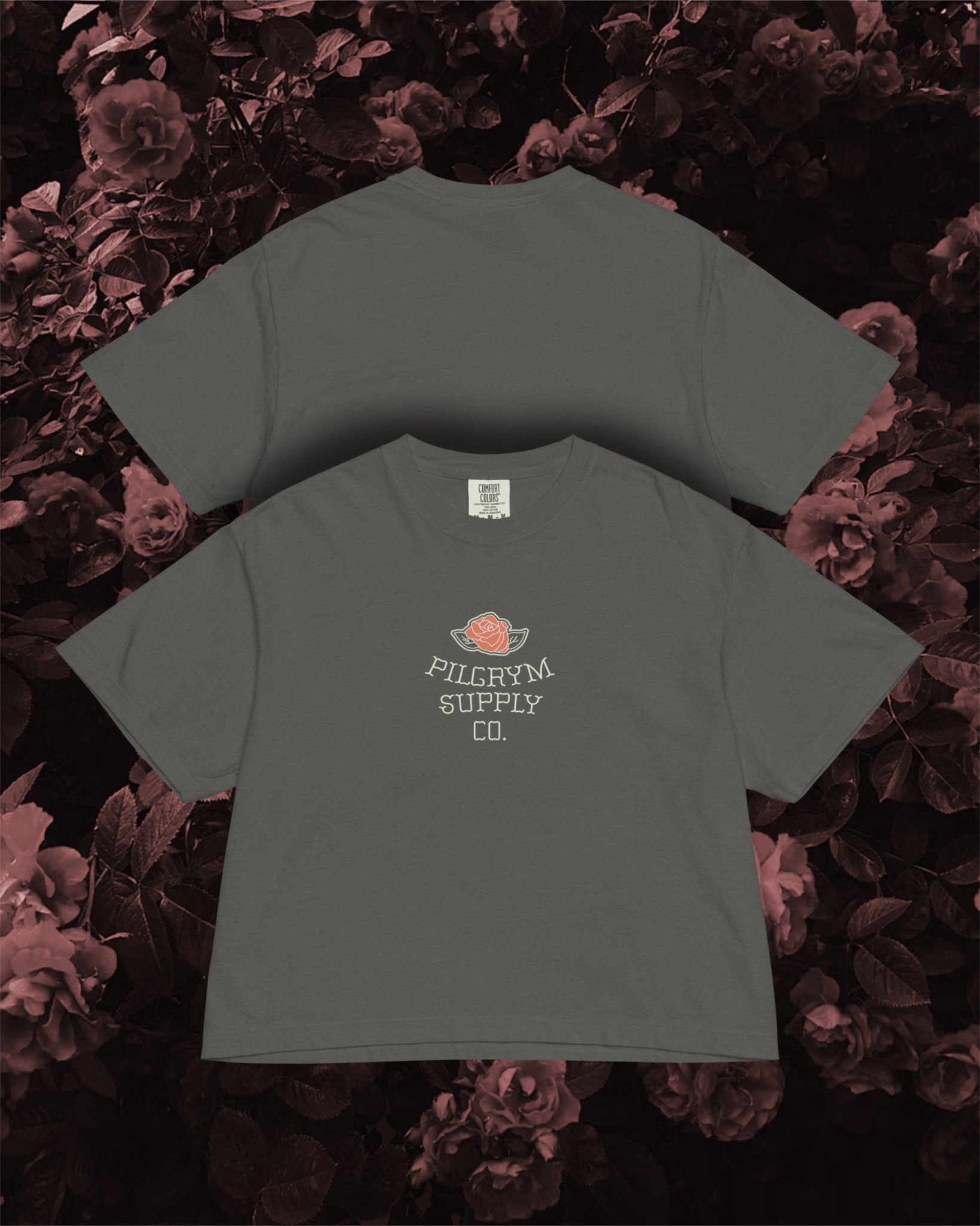 Pilgrym Rose - Women's Boxy Tee - Pilgrym Supply Co.