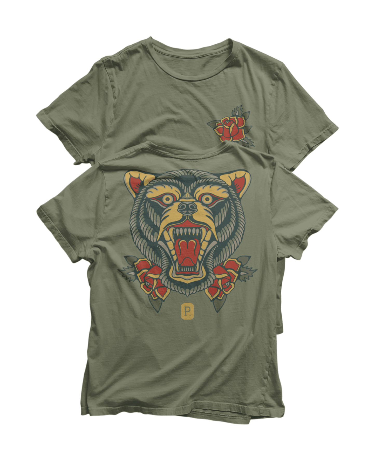 Roaring Bear Tee - Pilgrym Supply Co.
