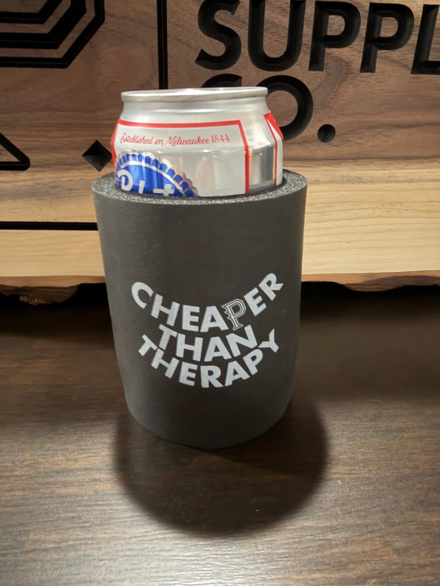 Smokestack Jack Koozie - Pilgrym Supply Co.