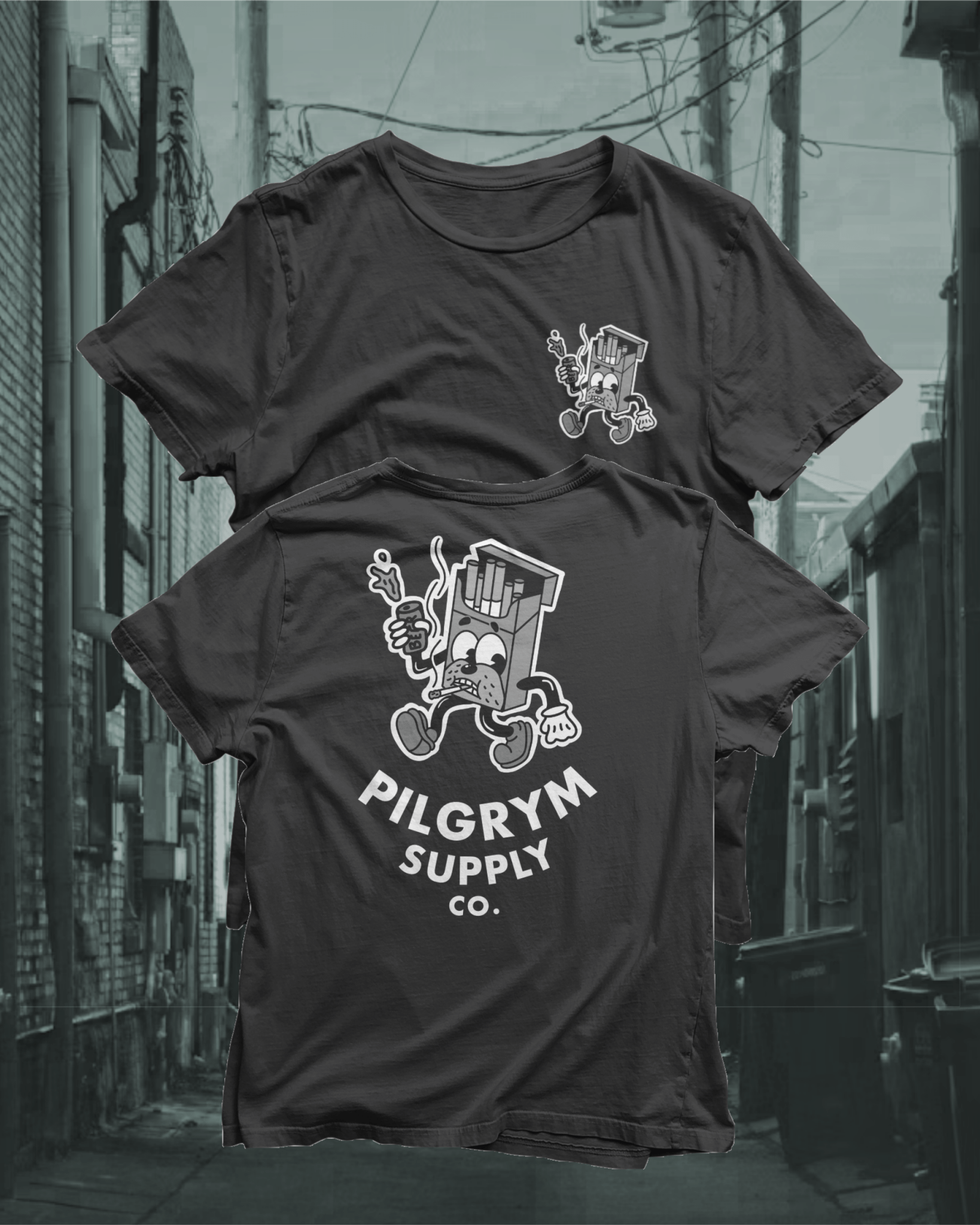 Smokestack Jack T-Shirt - Pilgrym Supply Co.