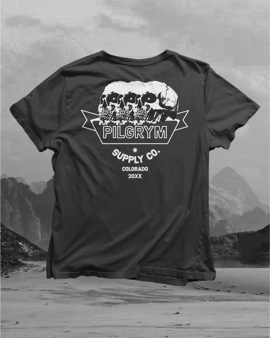 Three Amigos Vintage Skull - Pilgrym Supply Co.