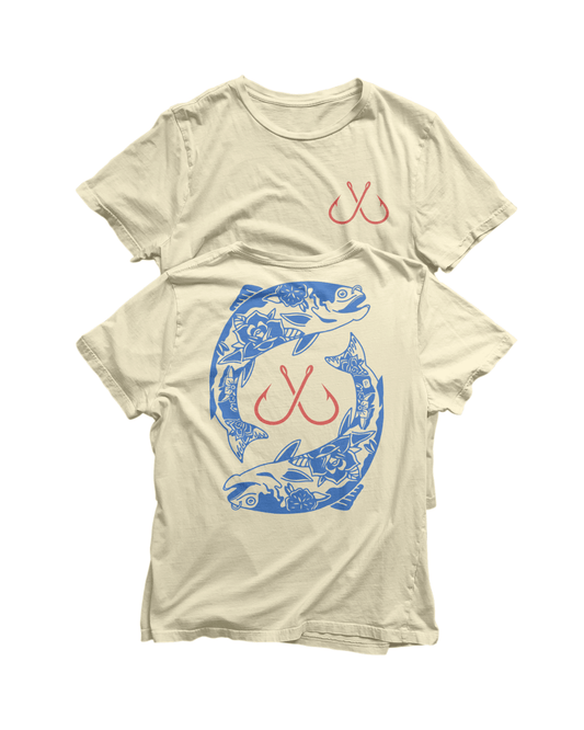 Trad Trout Tee V2 - Pilgrym Supply Co.