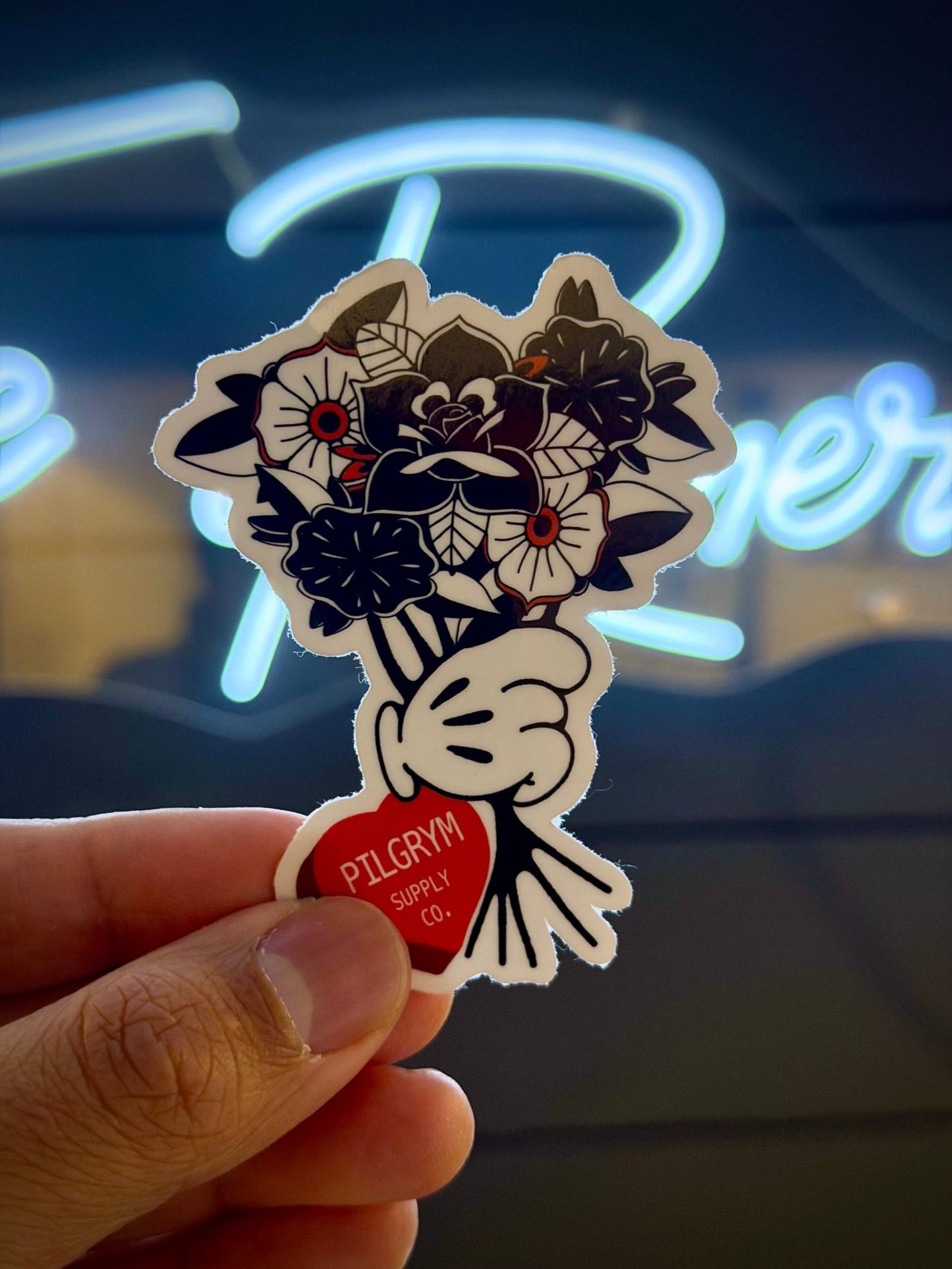 Traditional Bouquet Sticker - Pilgrym Supply Co.