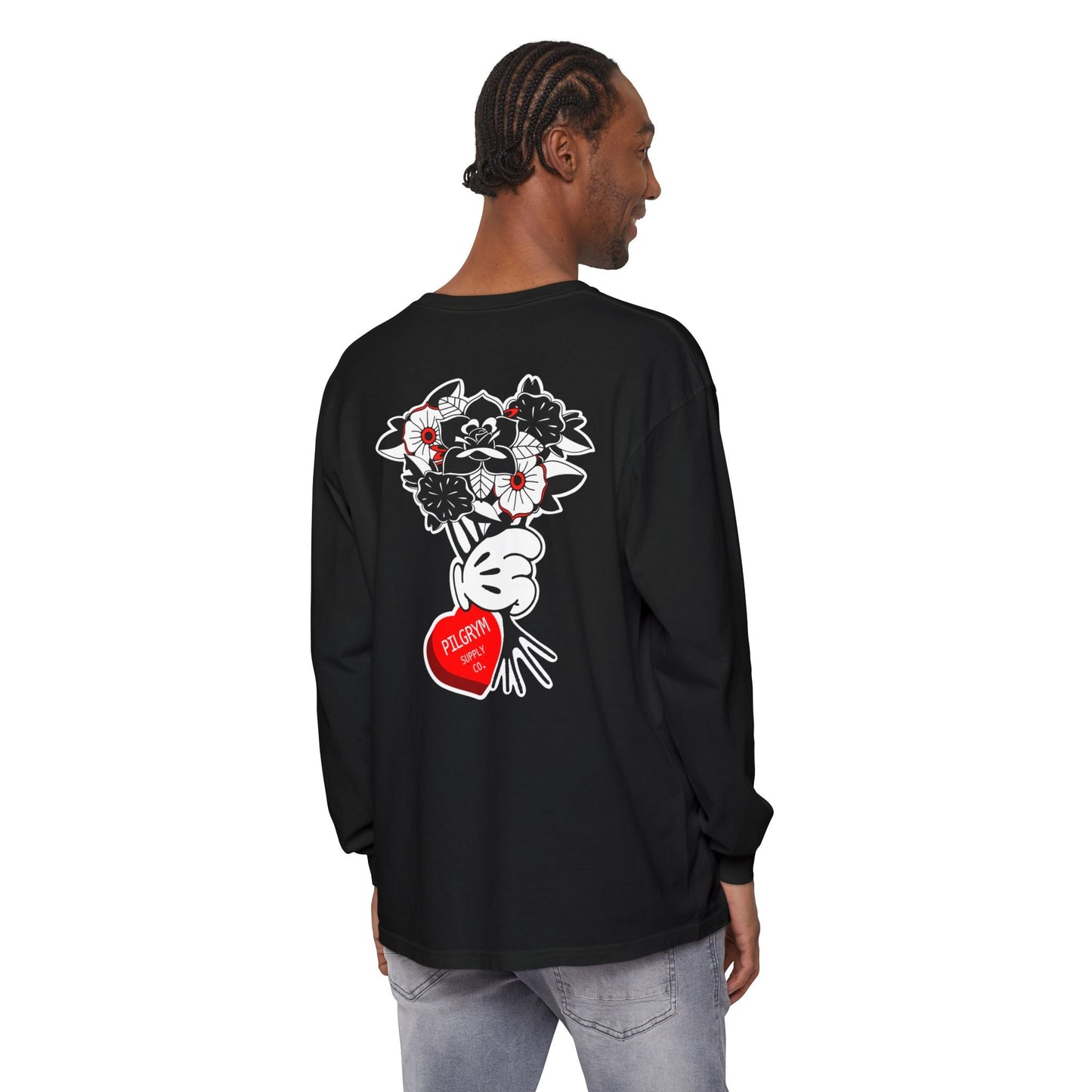 Vintage Cartoon Bouquet Long Sleeve - Pilgrym Supply Co.