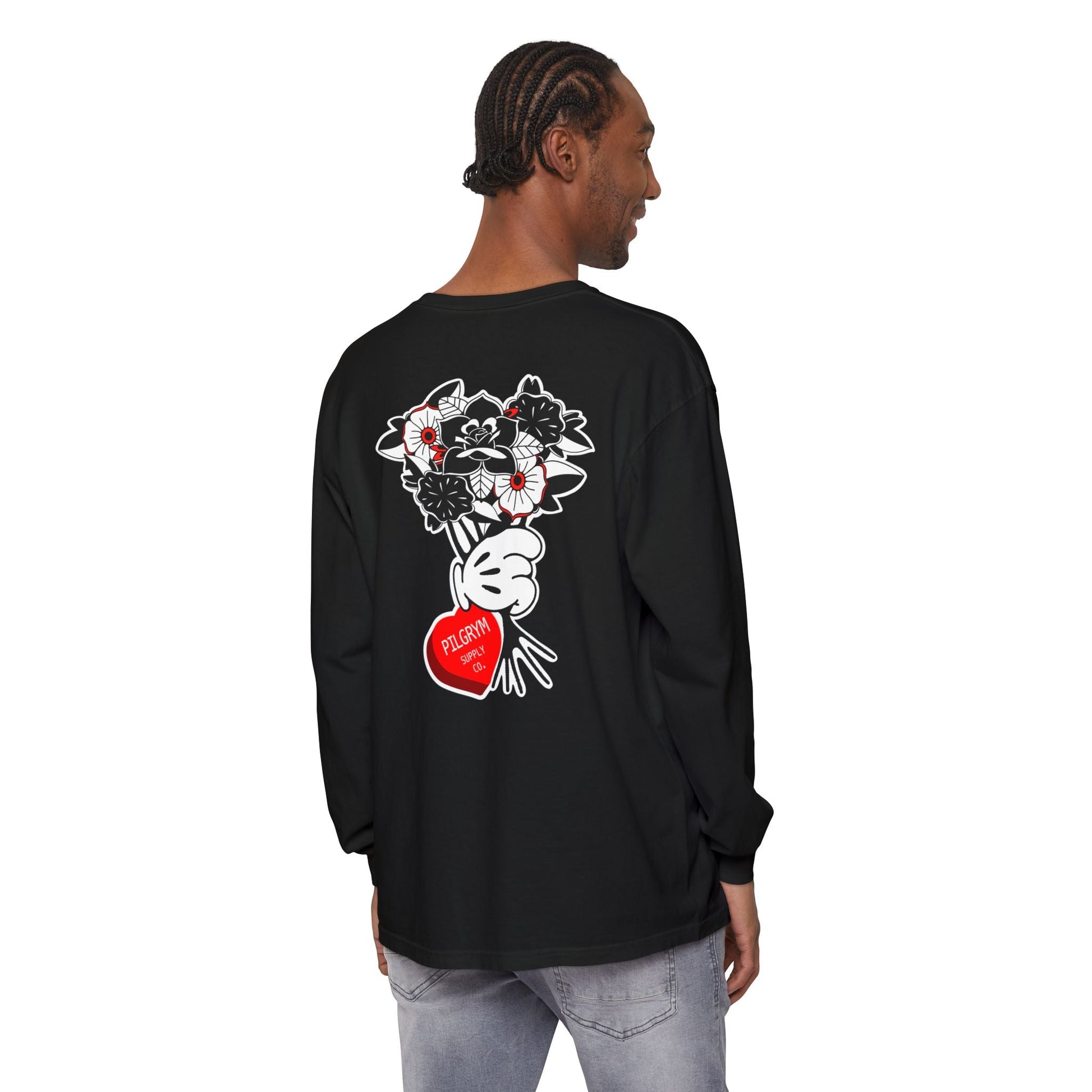 Vintage Cartoon Bouquet Long Sleeve - Pilgrym Supply Co.