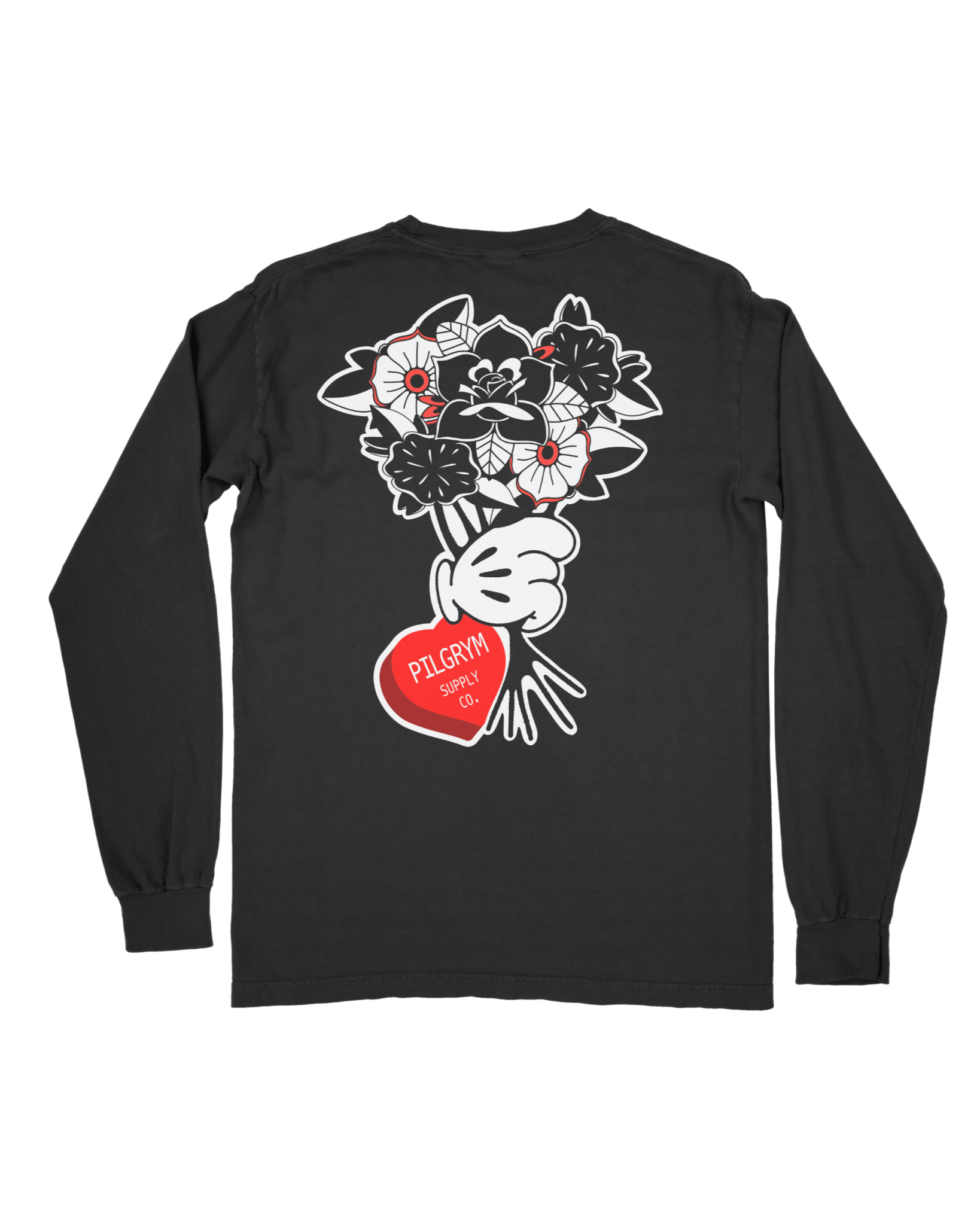 Vintage Cartoon Bouquet Long Sleeve - Pilgrym Supply Co.