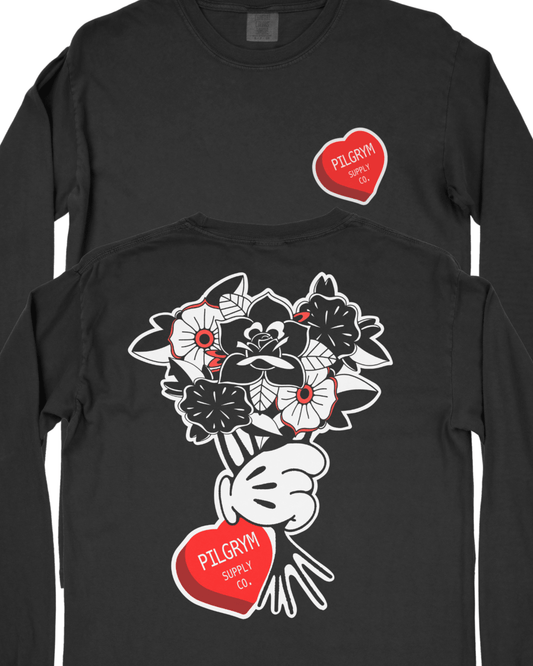Vintage Cartoon Bouquet Long Sleeve - Pilgrym Supply Co.
