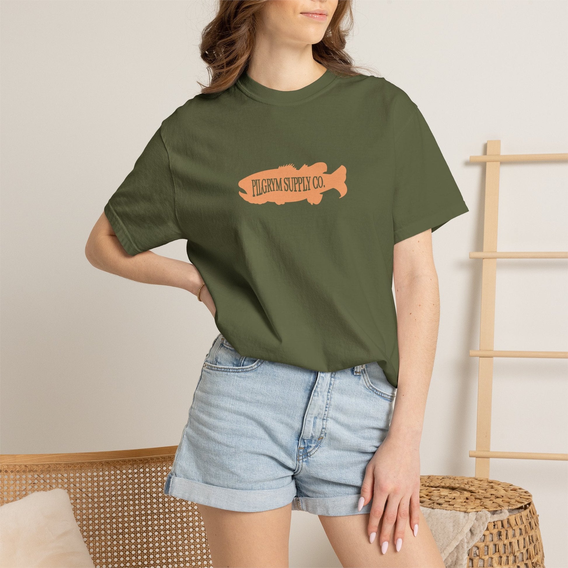 Vintage Fishing Premium Tee - Pilgrym Supply Co.