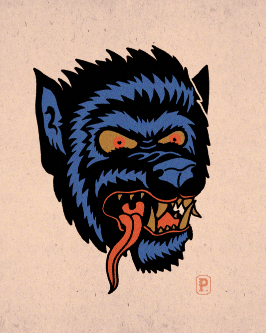 Werewolf 8x10 Print - Pilgrym Supply Co.