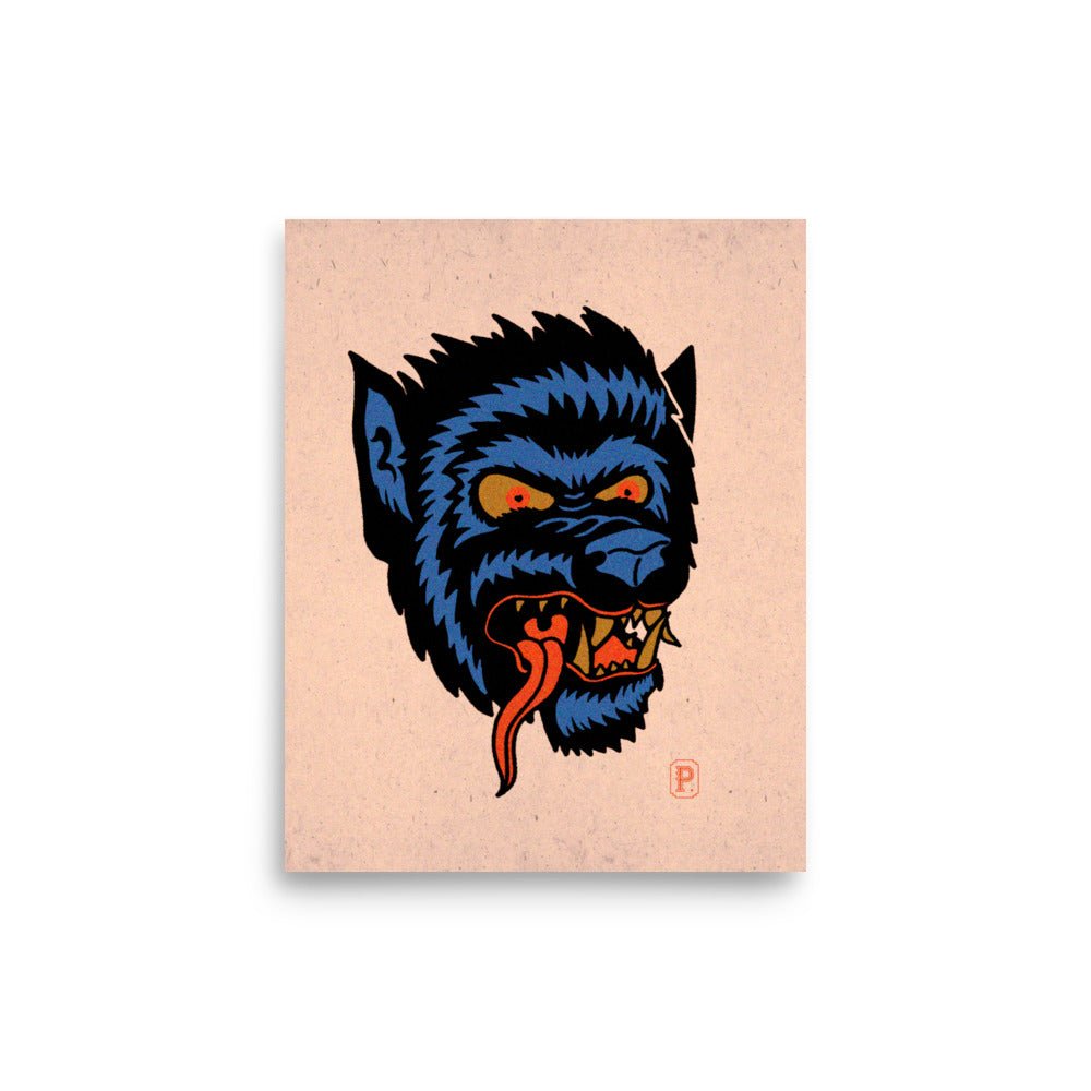 Werewolf 8x10 Print - Pilgrym Supply Co.